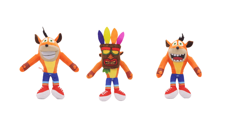 Crash Bandicoot Plush Merch