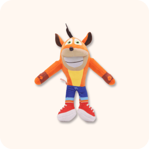 Smiling Crash Bandicoot Plush